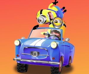 play Minions Crazy Racing