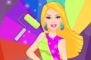 play Barbie Fashion Paint