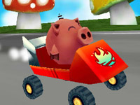 play Krazy Karts 3D