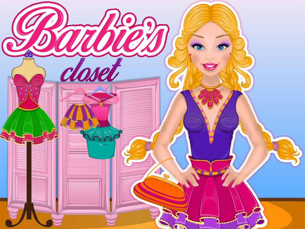 play Barbies Closet