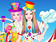 play Barbie Clown Princess