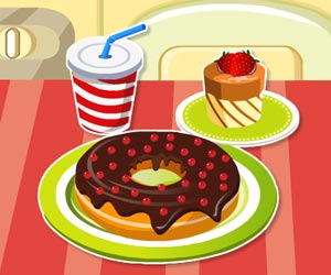 play Melting Donut Decoration