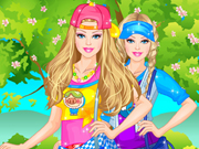 play Barbie Park Ride