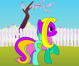 play Graceful Pony Coloring