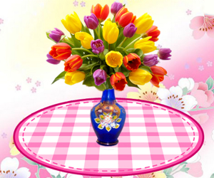 play Exotic Flower Decoration
