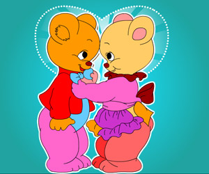 play Lovely Bear Coloring