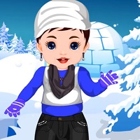 play Baby Srna Winter Dressup