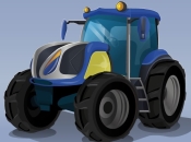 play Futuristic Tractor Racing