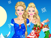 play Barbie Winter Princess