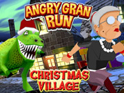 play Angry Gran Run: Christmas Village