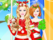 play Barbie Santa Princess