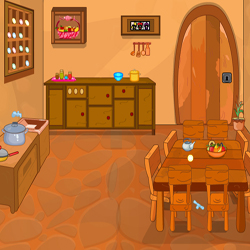 play Wooden Dining Room Escape