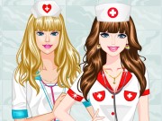 play Barbie And Ellie Med School Prep