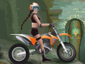 play Moto Tomb Racer