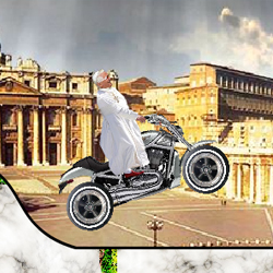 play Pope Ride That Bike