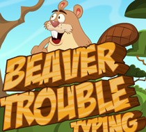 play Beaver Trouble Typing