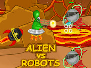 play Alien Vs Robots