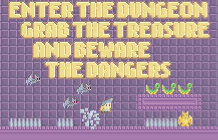 play Enter The Dungeon, Grab The Treasure And Beware The Dangers