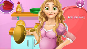 play Pregnant Rapunzel Cooking Chicken Soup