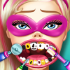 play Play Super Barbie Dentist Care
