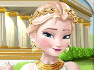 play Elsa Time Travel Ancient Greece