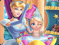 play Cinderella Baby Wash