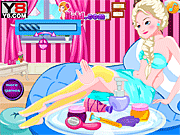 play Elsa Pretty Legs Spa