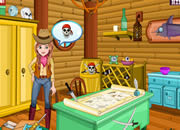 play Elsa Cowboy Room Escape