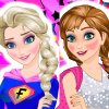play Enjoy Frozen Super Sisters