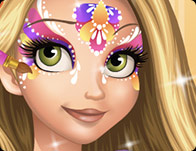 play Rapunzel Face Painting