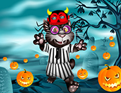 play Halloween Tom Dress Up Game