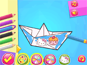 play Hello Kitty Origami Class