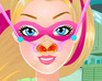 play Barbie Superhero Nose Care