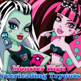 play Monster High Feerleading Tryouts