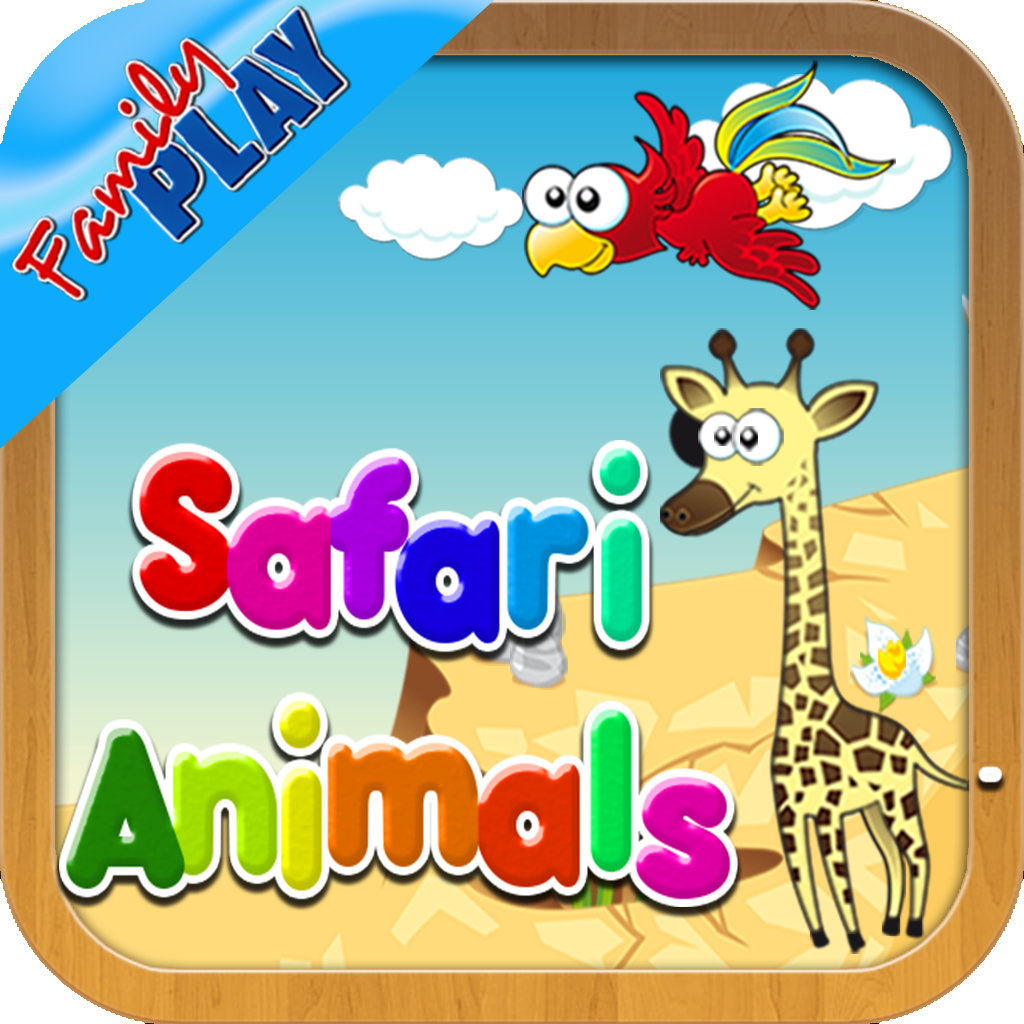 Safari Animals: Learn The Animals