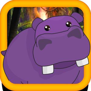 Baby Hippo Cute Zoo Escape - Animal Running Game For Boys And Girls