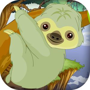 Baby Sloth Tree Climber - Jungle Survival Run - Premium