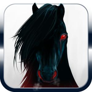 Dark Horse Ghost Ranger Racing Pro : Black Lone Star Desert Battle