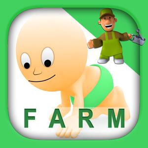 Farm Puzzle For Babies: Move Cartoon Images And Listen Sounds Of Animals Or Vehicles With Best Jigsaw Game And Top Fun F