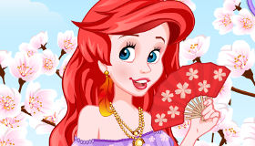 play Ariel In Japan Dress Up