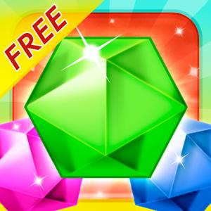 Gem Blaster Blitz Free Multi-Player Falling Puzzle Bubble Shooter Diamond Jewel Adventure : Best Fun Skill Challenge You