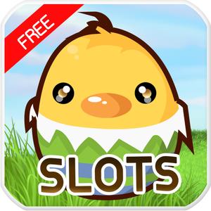 Happy Bunny With Cute Easter Eggs Slots Free