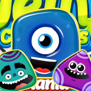 Jelly Creatures Match 3 Mania - Brilliant Multiplayer Where You Draw Lines, Connect & Link Interlocked Colorful Monsters