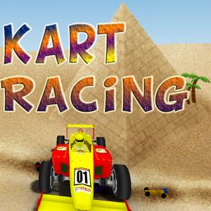 Kart Racing 3D - Best Desert Car Racer Chaser Action Game