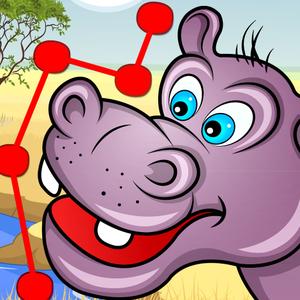 Kids Connect The Dots Free - Educational Puzzle Game; Play With Animals; Develop Pronunciation And Vocabulary