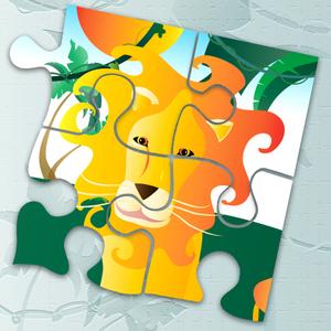 Kids Jigsaw Puzzles: Jungle Animals