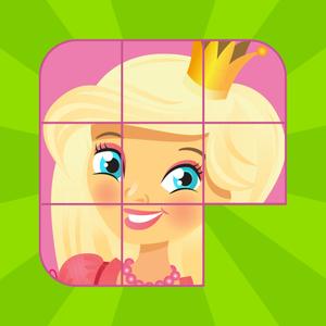 Kids Slide Puzzle Princess