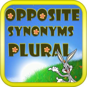 Learn Opposite, Synonyms & Plural Words