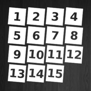 Magic Square 15 Puzzle