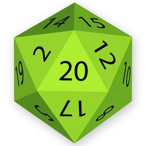 Natural 20 - For Rolling Dice